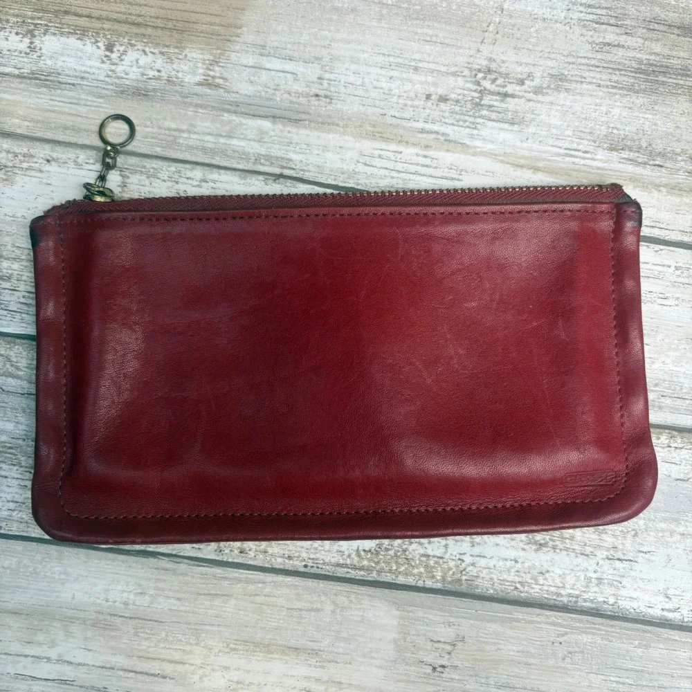 VTG Coach Bag Skinny Case Red 7170 90s  7.5